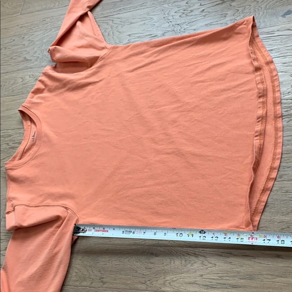 L.L. Bean Women's Coral Crewneck Sweatshirt Size Large - Picture 6 of 11